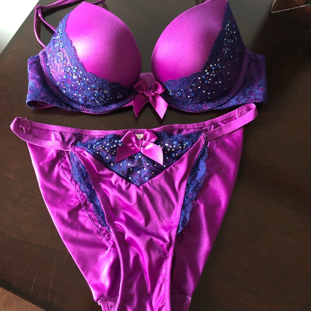 Victoria’s Secret Gem Stone Bra & Panties